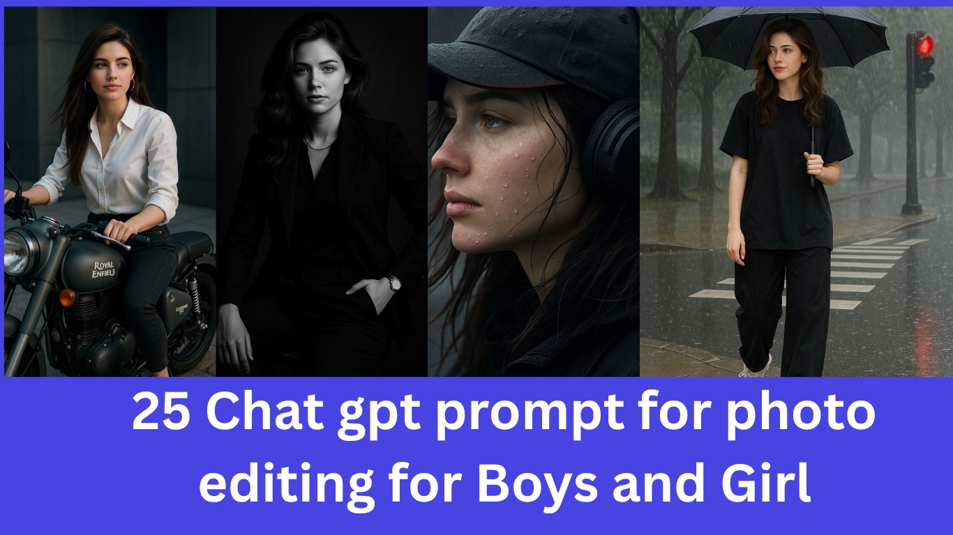 25 Chat gpt prompt for photo editing for Boys and Girl